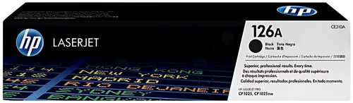 HP CE310A/126A Toner schwarz, 1.200 Seiten ISO/IEC 19798