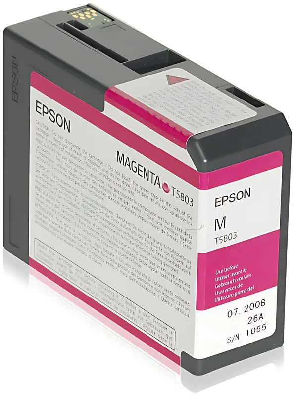 Epson C13T580300/T5803 Tintenpatrone magenta 80ml