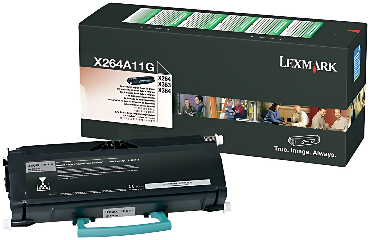 Lexmark X264A11G Toner-Kit return program, 3.500 Seiten ISO/IEC 19752