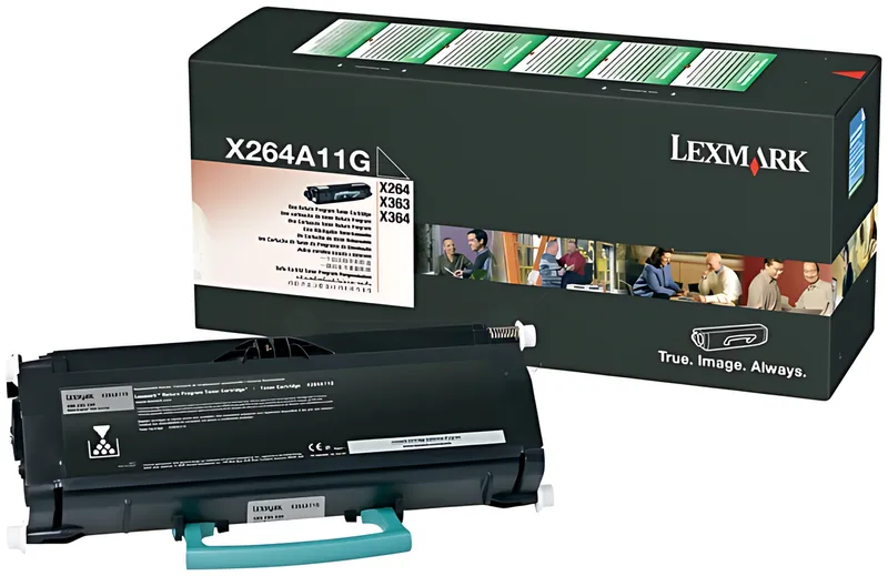 Lexmark X264A11G Toner-Kit return program, 3.500 Seiten ISO/IEC 19752