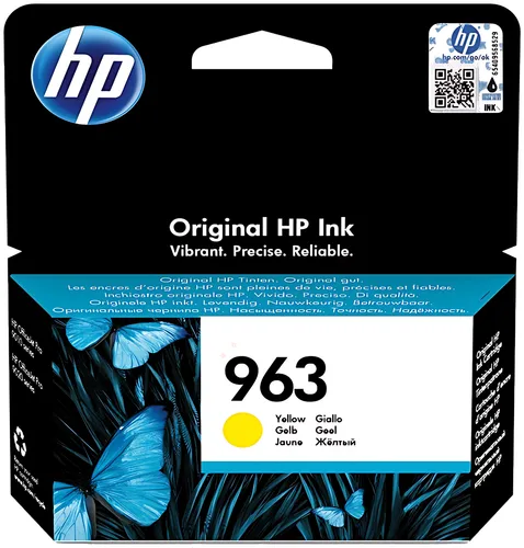 HP 3JA25AE/963 Tintenpatrone gelb, 700 Seiten 10.7ml