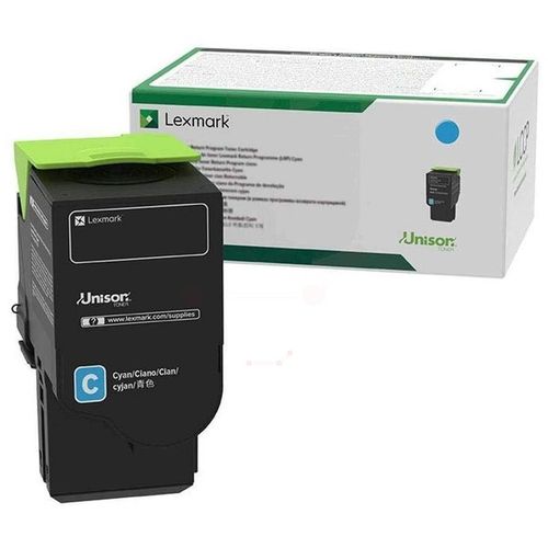 Lexmark 78C20C0 Toner-Kit cyan return program, 1.400 Seiten