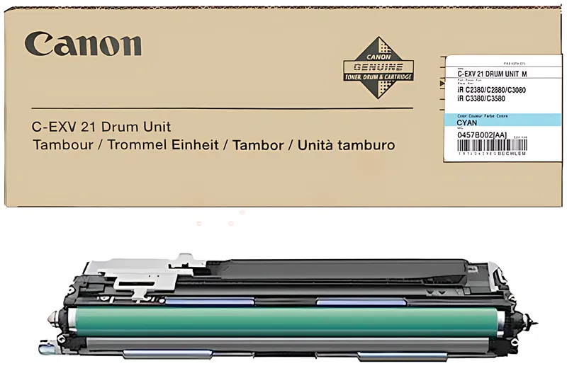 Canon 0457B002/C-EXV21 Drum Unit cyan, 53.000 Seiten