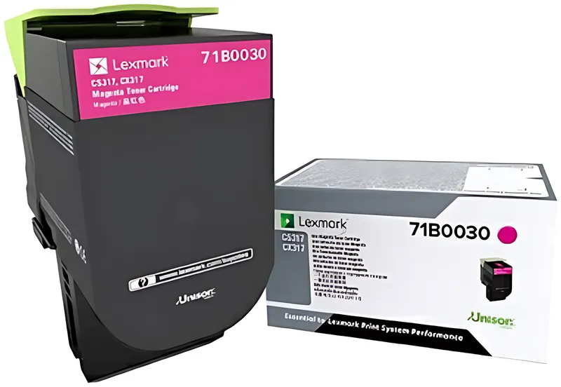 Lexmark 71B0030 Toner-Kit magenta, 2.300 Seiten ISO/IEC 19752