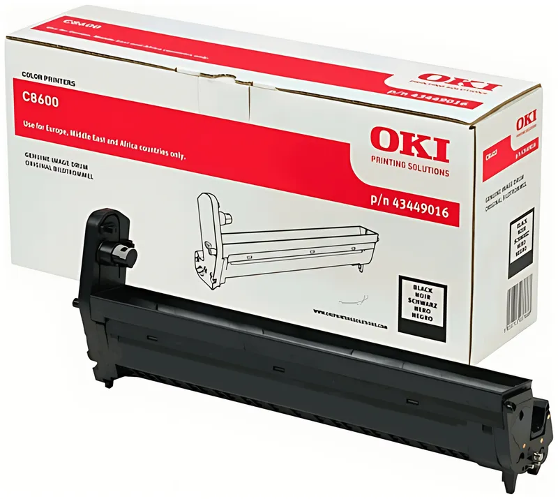 OKI 43449016 Drum Kit schwarz, 20.000 Seiten/5%