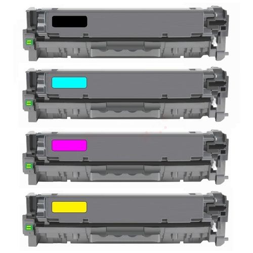 Kompatibel PRTHPCF380ARAINBOW Toner MultiPack Bk,C,M,Y VE=4 (ersetzt HP 312A/CF380A 312A/CF381A 312A/CF382A 312A/CF383A)