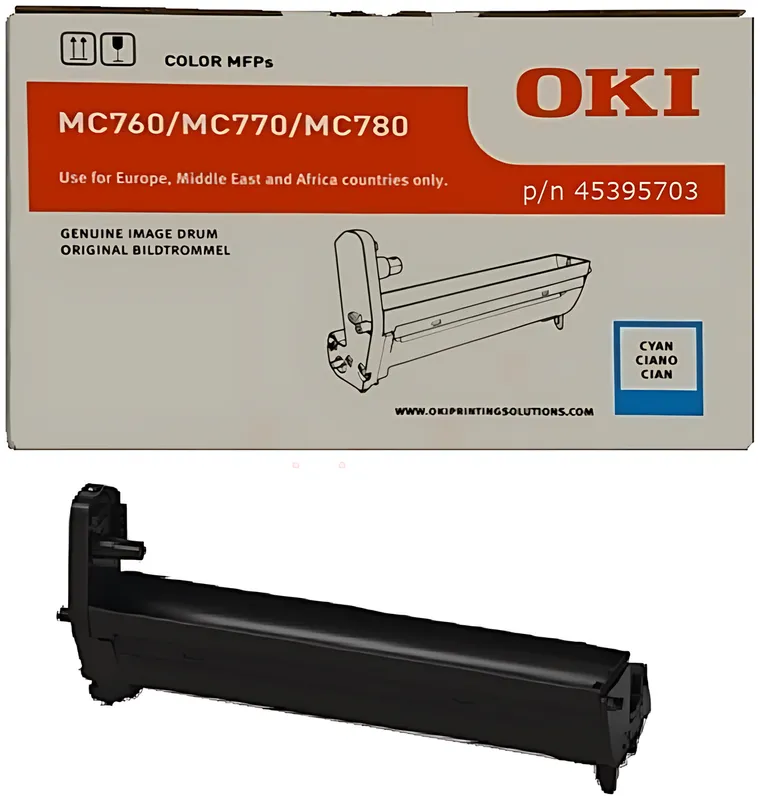 OKI 45395703 Drum Kit cyan, 30.000 Seiten