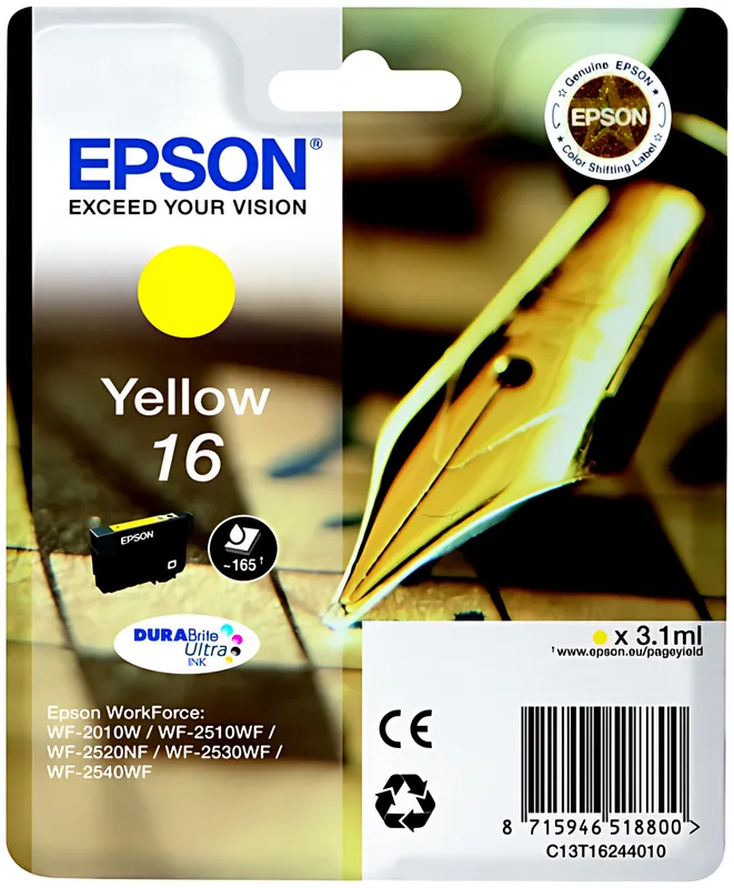 Epson 16 Gelb Tintenpatrone