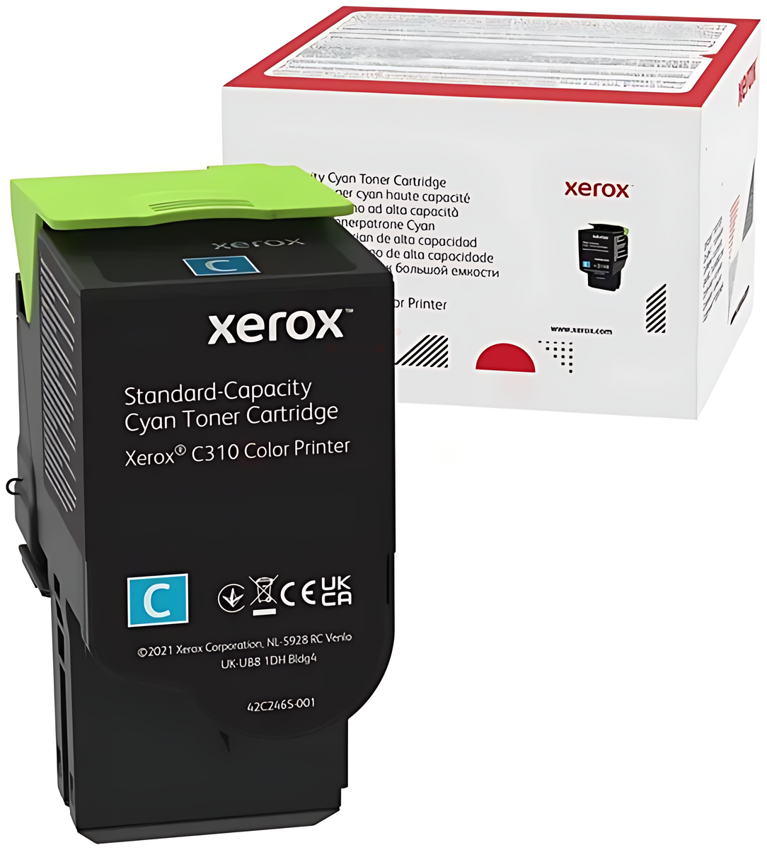 Xerox 006R04357 Toner-Kit cyan, 2.000 Seiten ISO/IEC 19752