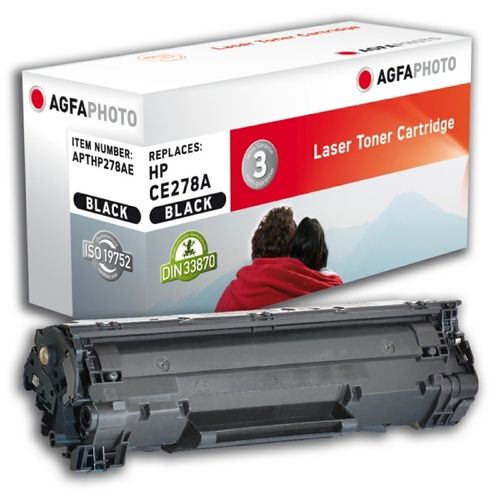 AgfaPhoto APTHP278AE Tonerkartusche schwarz, 2.100 Seiten 110 Gramm (ersetzt HP 78A/CE278A)