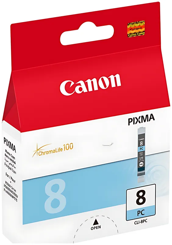 Canon 0624B001/CLI-8PC Tintenpatrone cyan hell, 5.715 Seiten 13ml