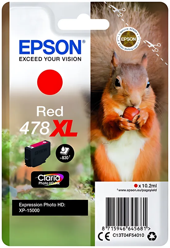 Epson 478XL Rot