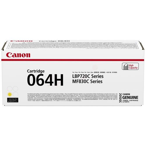 Canon 4932C001/064H Tonerkartusche gelb, 10.400 Seiten ISO/IEC 19752