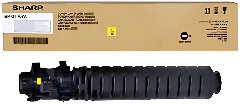 Sharp BP-GT70YA Toner-Kit gelb, 24.000 Seiten/5%