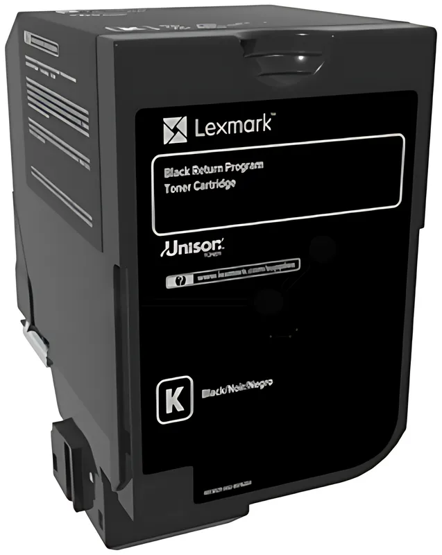 Lexmark 74C2HK0 Toner-Kit schwarz return program, 20.000 Seiten ISO/IEC 19798