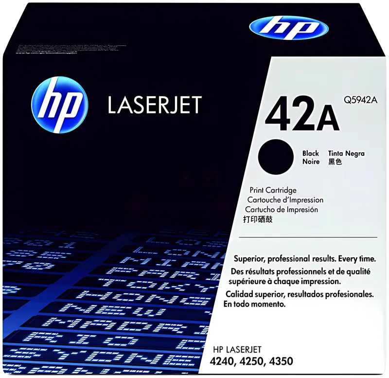 HP Q5942A/42A Tonerkartusche schwarz, 10.000 Seiten ISO/IEC 19752