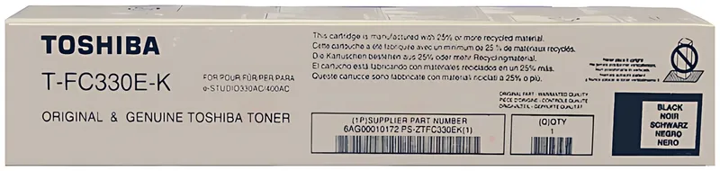 Toshiba 6AG00009135/T-FC330EK Toner schwarz, 18.400 Seiten
