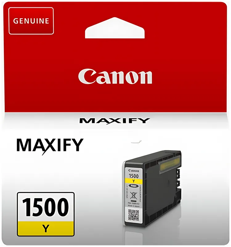 Canon 9231B001/PGI-1500Y Tintenpatrone gelb, 300 Seiten 4.5ml