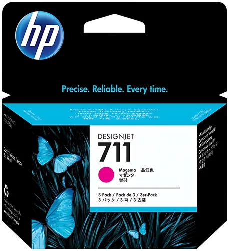 HP CZ135A/711 Tintenpatrone magenta 29ml VE=3