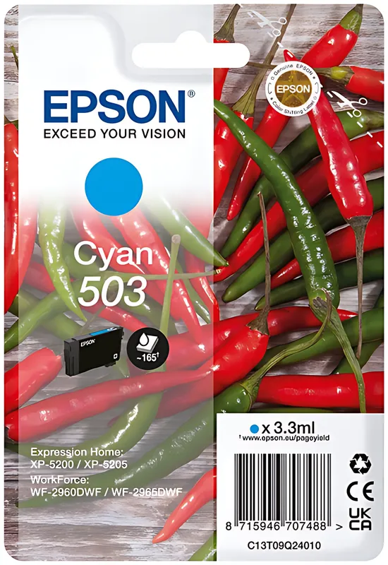 Epson 503 cyan Tintenpatrone