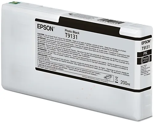 Epson C13T913100/T9131 Tintenpatrone schwarz foto 200ml