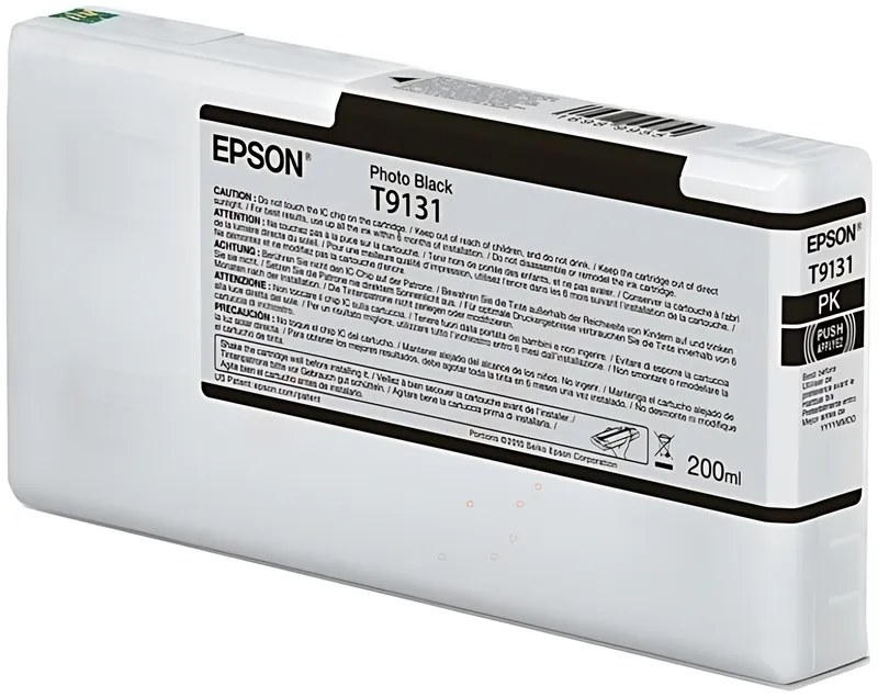 Epson C13T913100/T9131 Tintenpatrone schwarz foto 200ml