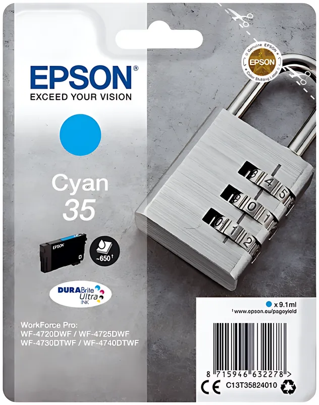 Epson 35 Tintenpatrone cyan