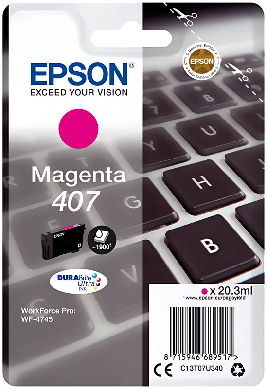 Epson 407 Tintenpatrone magenta