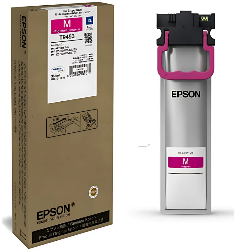 Epson C13T945340/T9453 Tintenpatrone magenta High-Capacity, 5.000 Seiten 38,1ml